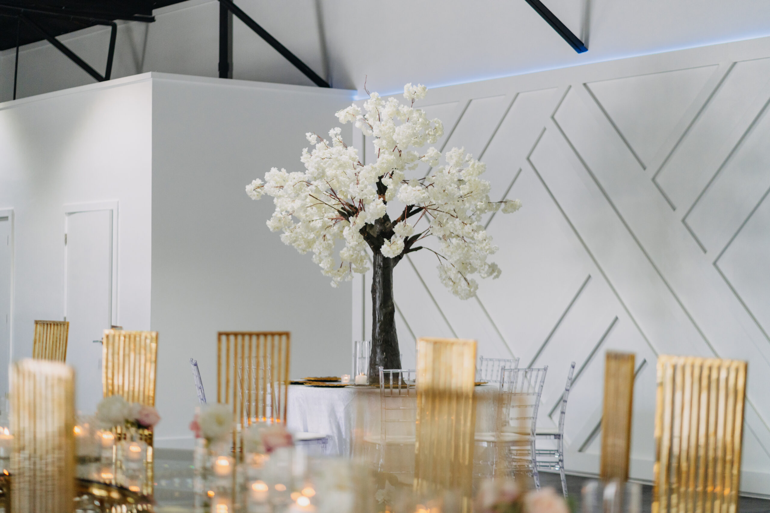 Quinceañera dance floor with professional lighting at Copacabana Hall Houston